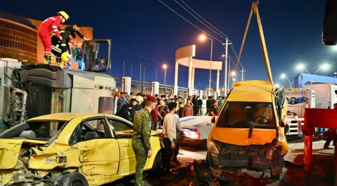 Tragic Highway Crash Near Kirkuk Leaves Three Iraqi Soldiers Dead and Five Injured