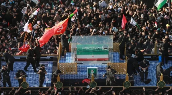 Millions Flood Najaf as Iraq Hosts Khamenei Funeral Procession
