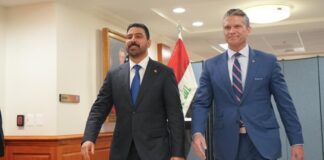 Al-Zaidi Meets Pete Hegseth as US-Led Coalition Exit Nears