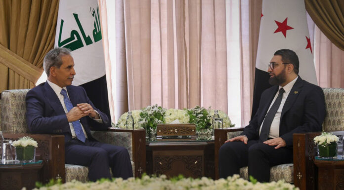 Faiq Zaidan Meets Syrian Justice Minister to Strengthen Legal Cooperation
